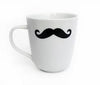 mustache mug